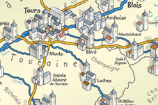 Comment se rendre au gîte de France à Chambourg-sur-Indre
